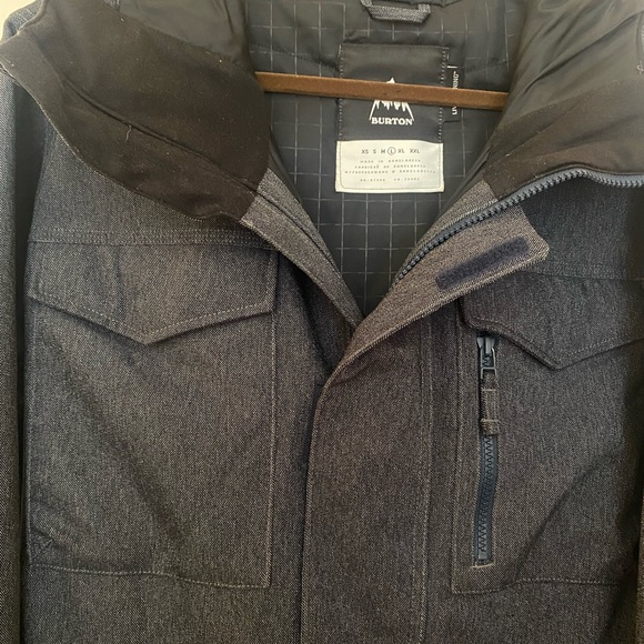 Burton Navy Snowboard Jacket Living Lining - Picture 5 of 5